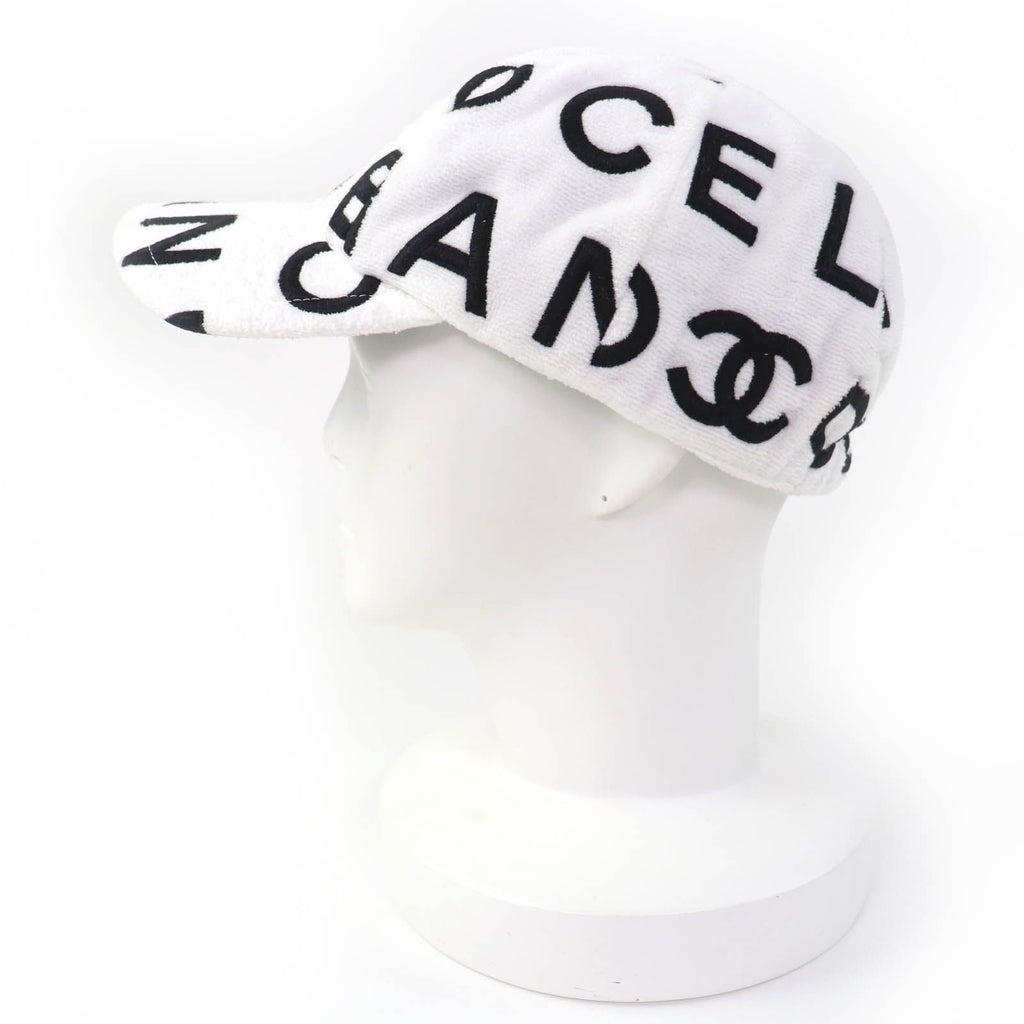 Chanel Cotton 100% CC Logo Hat — view 3