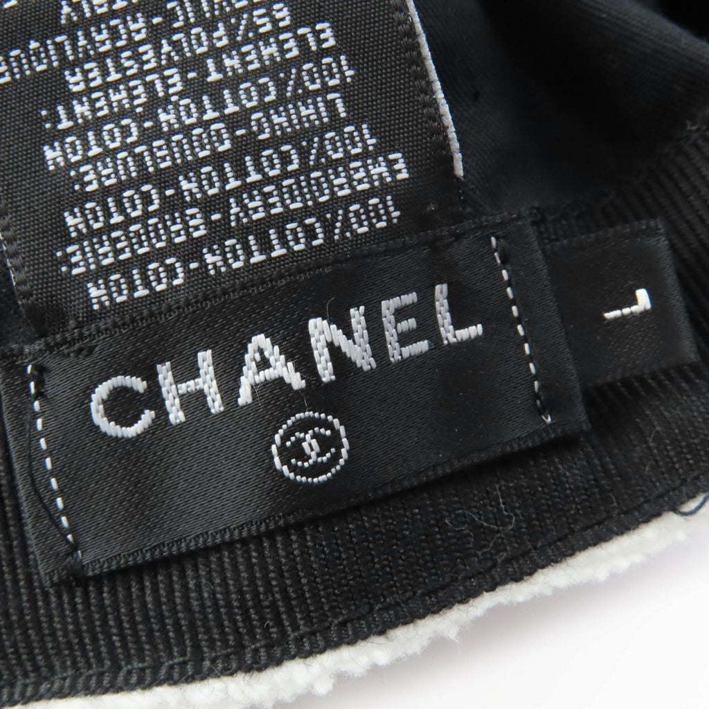 Chanel Cotton 100% CC Logo Hat — view 8