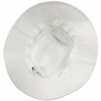 Celine Cotton 100% Logo Print Hat Bucket Hat White — view 5