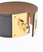 Hermes Bracelet Bangle Black — view 4