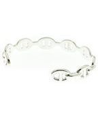 Hermes Bracelet Bangle Silver — view 2