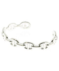 Hermes Bracelet Bangle Silver
