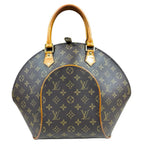 Louis Vuitton Ellipse MM Monogram Handbag Canvas Brown