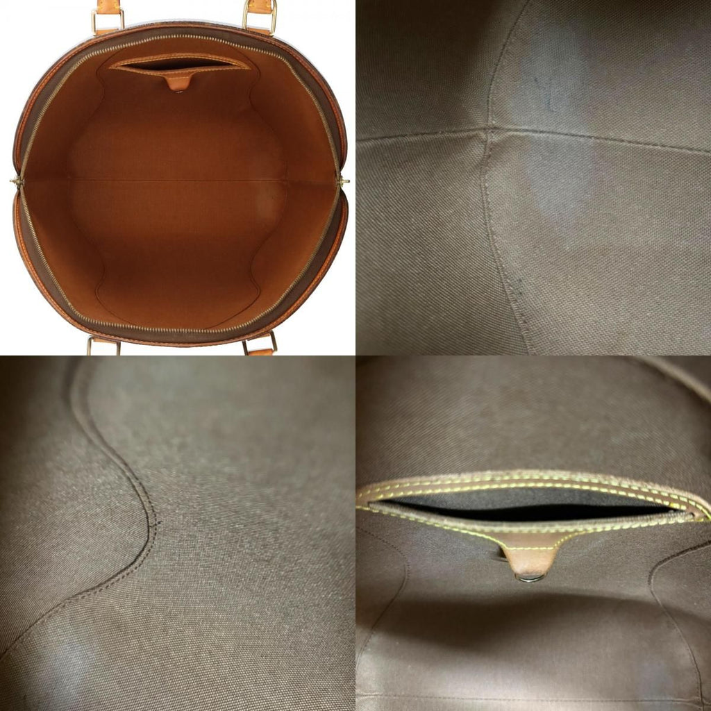 Louis Vuitton Ellipse MM Monogram Handbag Canvas Brown — view 8