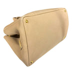 Prada Canapa Tote L Handbag Canvas Beige — view 6