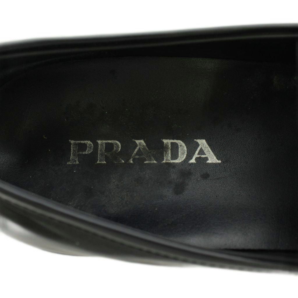 Prada Business Shoes Leather 8.5 Black — view 4