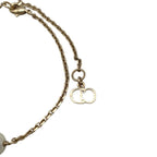 Dior Bracelet Logo Pearl Chain Gold — view 6