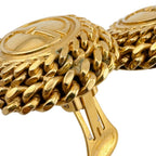 Gucci Vintage Interlocking Chain Earrings — view 6