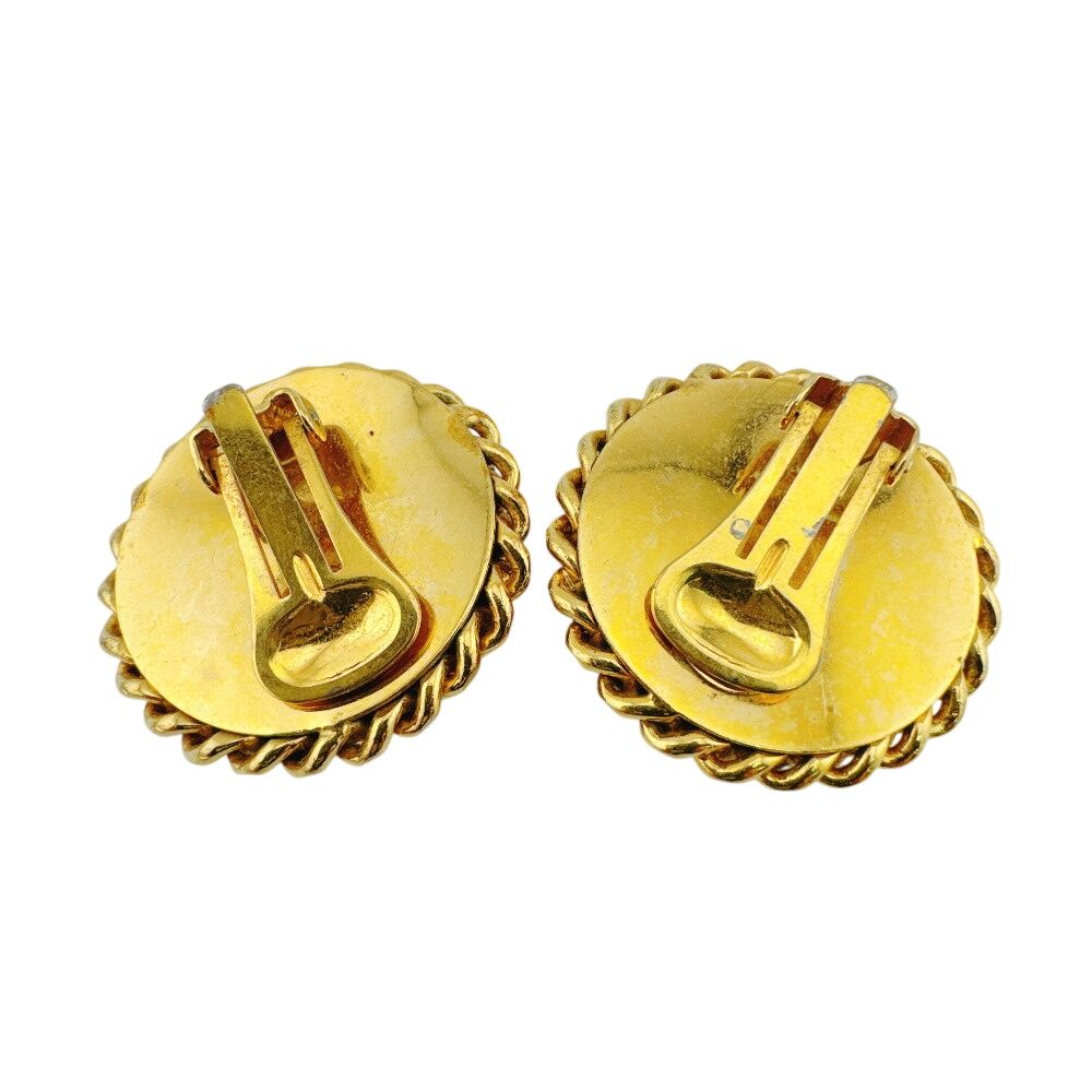 Gucci Vintage Interlocking Chain Earrings — view 2