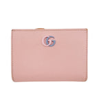 Gucci Double Small Wallet Compact Bicolor GG Marmont Bifold