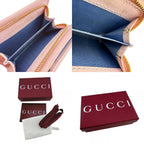 Gucci Double Small Wallet Compact Bicolor GG Marmont Bifold — view 8