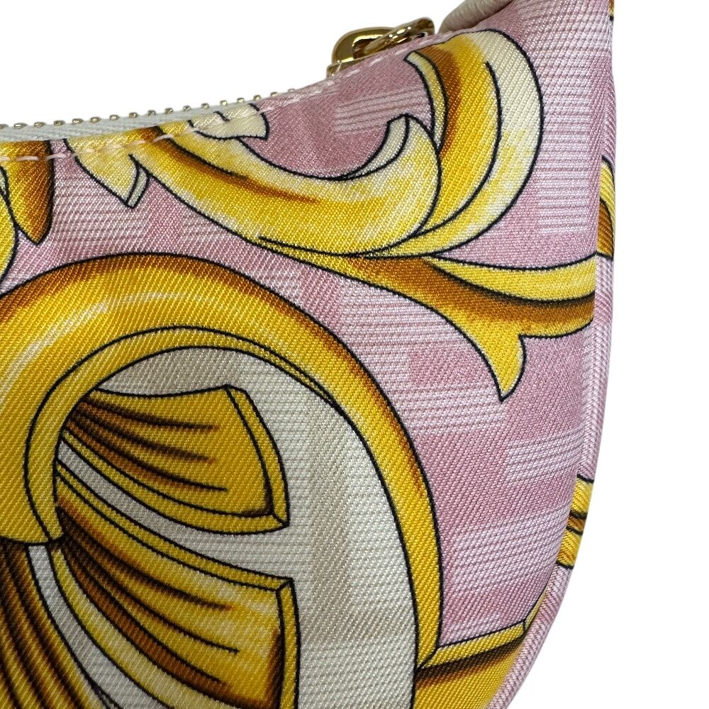 Fendi Collaboration Pouch Letter Ring Logo Hobo Nano Graphie Handbag — view 6