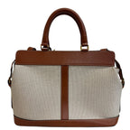 Celine 2-Way Hand Leather Trim Cover de France Shoulder Bag — view 2