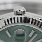 Rolex Datejust 41 Mint Green Watch Jubilee — view 8