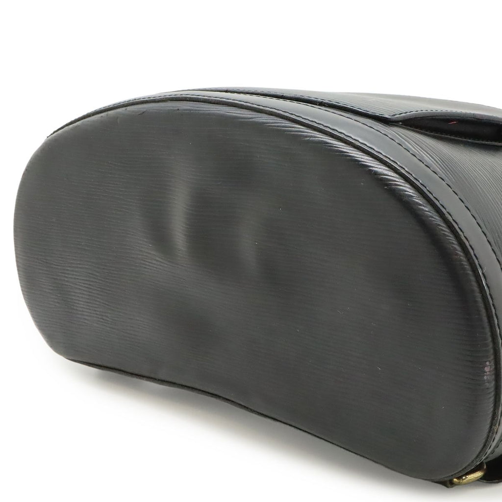 Louis Vuitton Epi Cobran Backpack Shoulder Bag Leather Noir Black — view 7