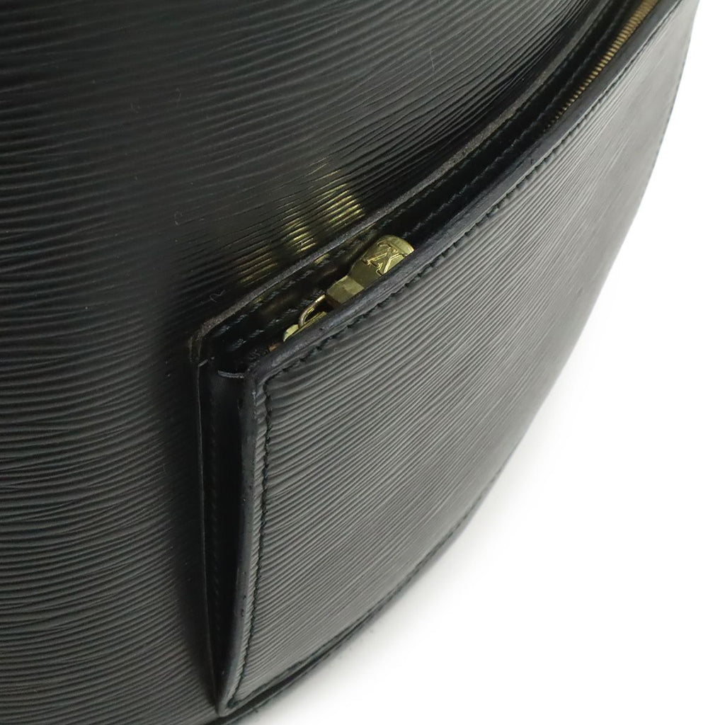 Louis Vuitton Epi Cobran Backpack Shoulder Bag Leather Noir Black — view 6