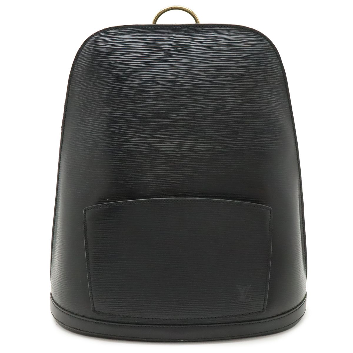 Louis Vuitton Epi Cobran Backpack Shoulder Bag Leather Noir Black
