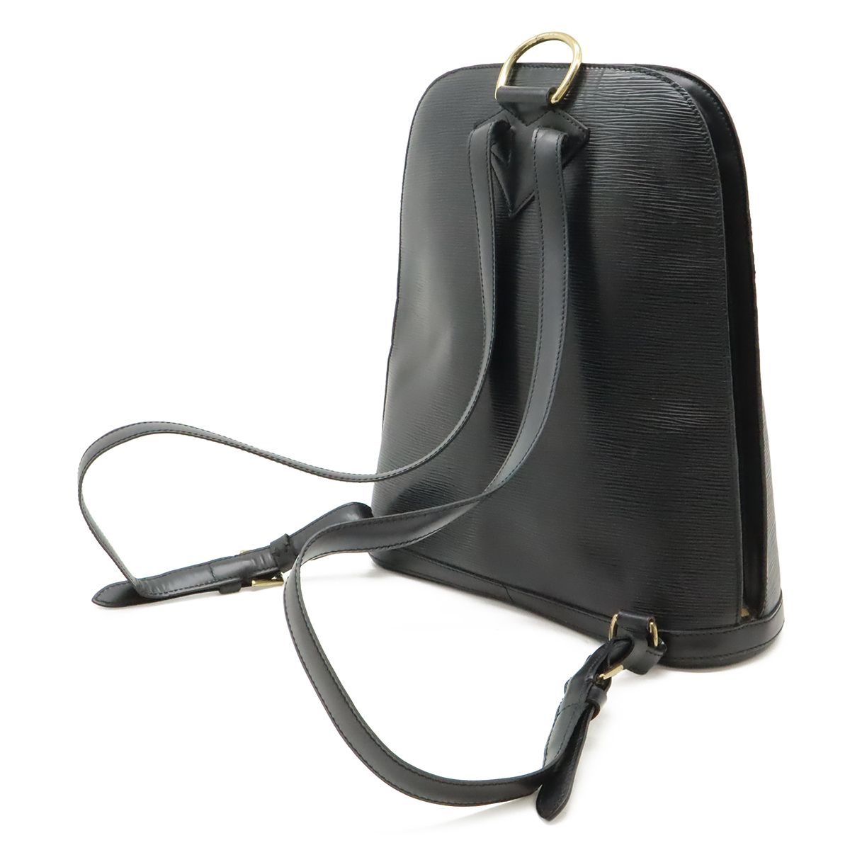 Louis Vuitton Epi Cobran Backpack Shoulder Bag Leather Noir Black — view 2