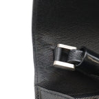 Louis Vuitton Taiga Selenga Clutch Leather Ardoise Black — view 8