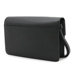 Louis Vuitton Taiga Selenga Clutch Leather Ardoise Black — view 2