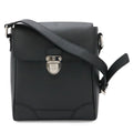 Louis Vuitton Taiga Shoulder Bag Crossbody Leather Ardoise Black
