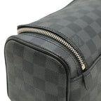 Louis Vuitton Damier Graphite Toilette Pouch Travel Clutch Handbag — view 4
