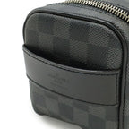 Louis Vuitton Damier Graphite Toilette Pouch Travel Clutch Handbag — view 6