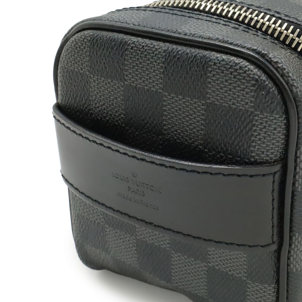 Louis Vuitton Damier Graphite Toilette Pouch Travel Clutch Handbag — view 6