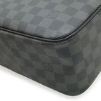 Louis Vuitton Damier Graphite Toilette Pouch Travel Clutch Handbag — view 3