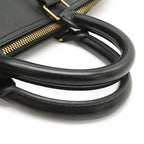 Louis Vuitton Epi Keepall 45 Boston Bag Travel Purse Leather Noir Black Gold — view 5