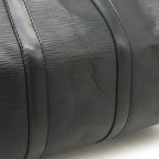 Louis Vuitton Epi Keepall 45 Boston Bag Travel Purse Leather Noir Black Gold — view 8