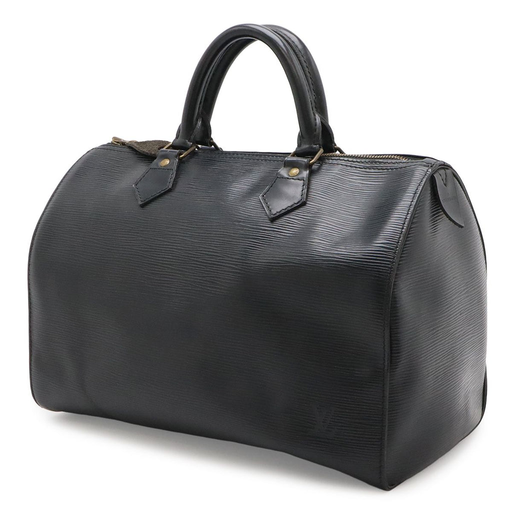 Louis Vuitton Epi Speedy 30 Boston Bag Leather Noir Black — view 2