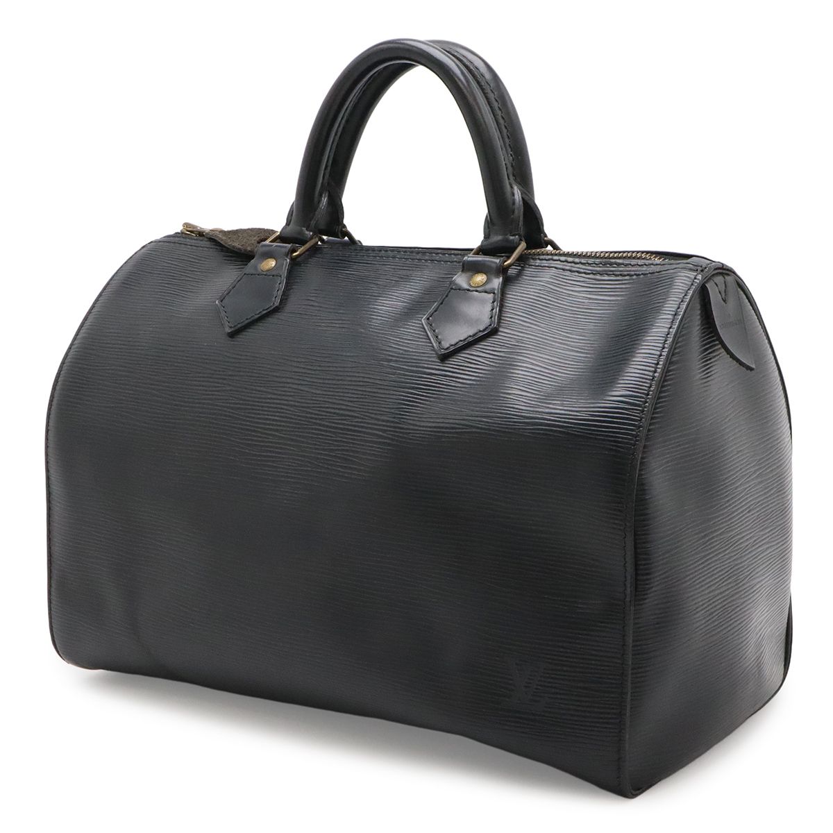 Louis Vuitton Epi Speedy 30 Boston Bag Leather Noir Black — view 2