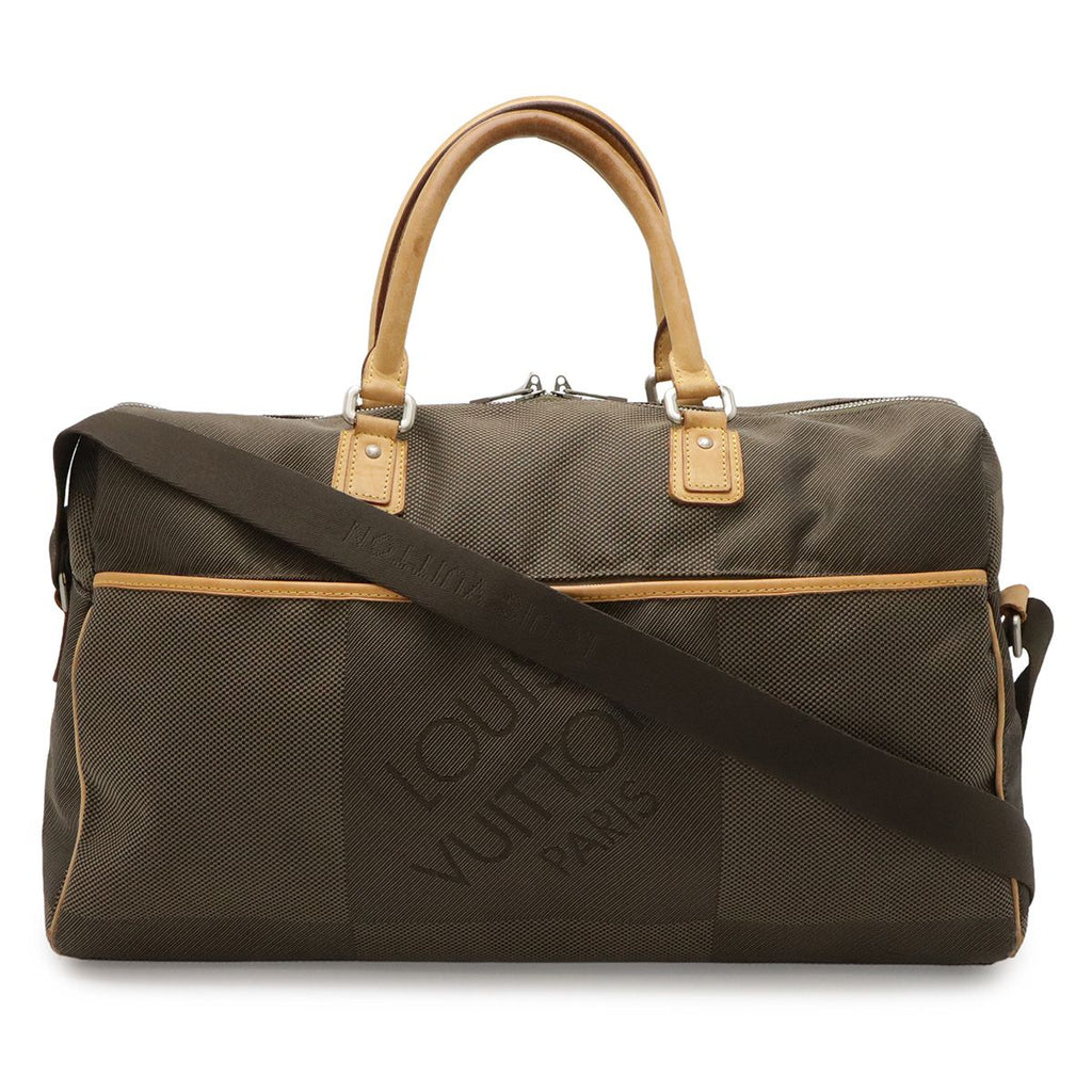 Louis Vuitton Damier Geant Albatross Boston Bag Travel 2-Way Tail Khaki