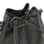 Louis Vuitton Epi Petit Noir Shoulder Bag Drawstring Black — view 4