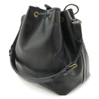 Louis Vuitton Epi Petit Noir Shoulder Bag Drawstring Black — view 2