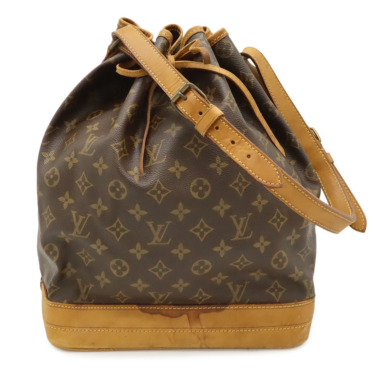 Louis Vuitton Monogram Noe Shoulder Bag Semi Drawstring