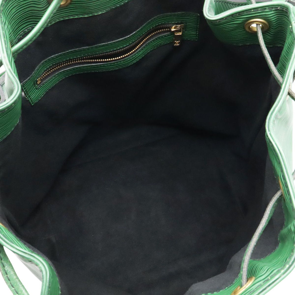 Louis Vuitton Epi Noe Shoulder Bag Drawstring Borneo Green — view 6