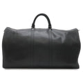Louis Vuitton Epi Keepall 55 Boston Bag Travel Purse Leather Noir Black