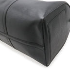 Louis Vuitton Epi Keepall 55 Boston Bag Travel Purse Leather Noir Black — view 3