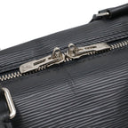 Louis Vuitton Epi Keepall 55 Boston Bag Travel Purse Leather Noir Black — view 6