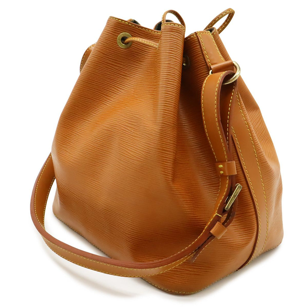 Louis Vuitton Epi Petit Noe Shoulder Bag Cipango Gold Brown — view 2