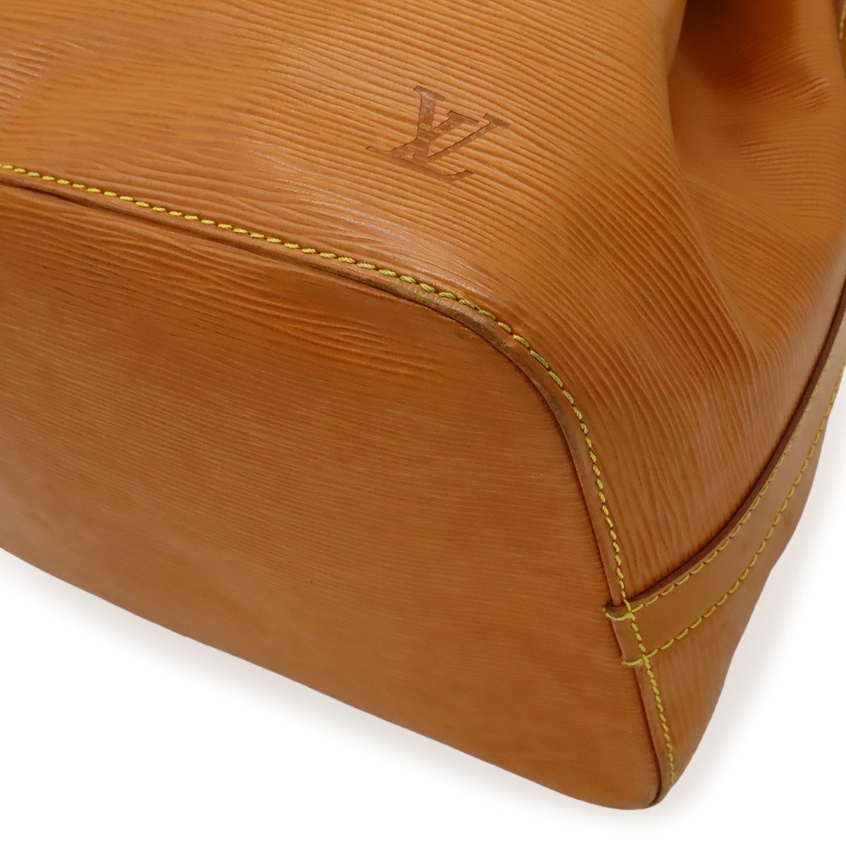 Louis Vuitton Epi Petit Noe Shoulder Bag Cipango Gold Brown — view 3
