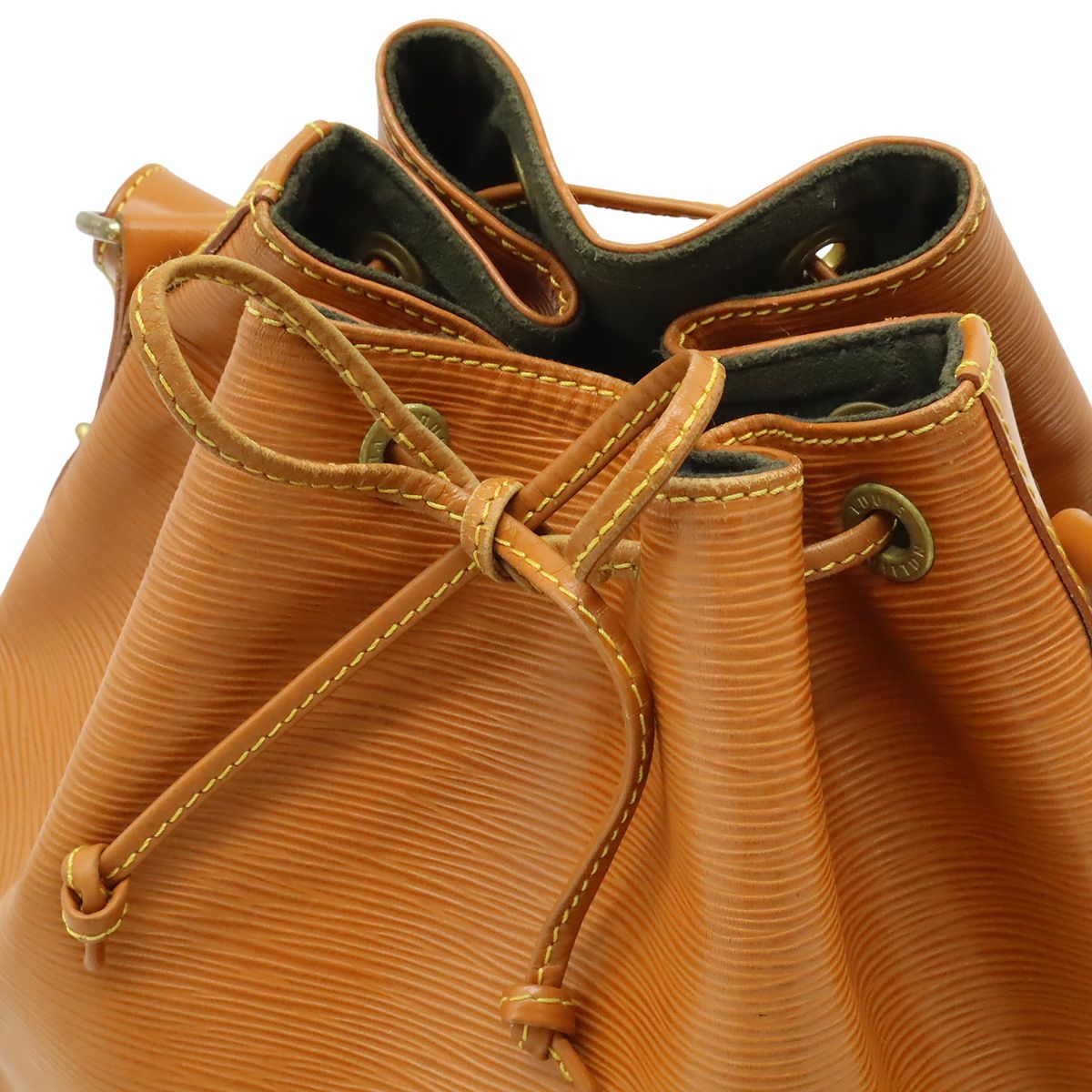 Louis Vuitton Epi Petit Noe Shoulder Bag Cipango Gold Brown — view 4