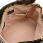 Louis Vuitton Damier Normandy Handbag Brown Magnolia Pink — view 6