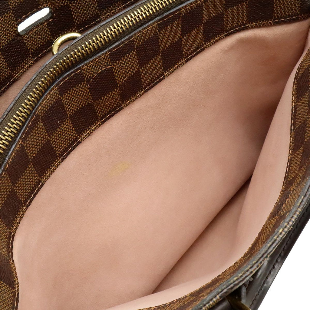 Louis Vuitton Damier Normandy Handbag Brown Magnolia Pink — view 7