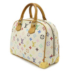 Louis Vuitton Monogram Multicolor Tourville Handbag Blanc White — view 2
