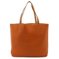 Hermes Double Sens 45 Tote Reversible Taurillon Clemence Leather Black Toffee