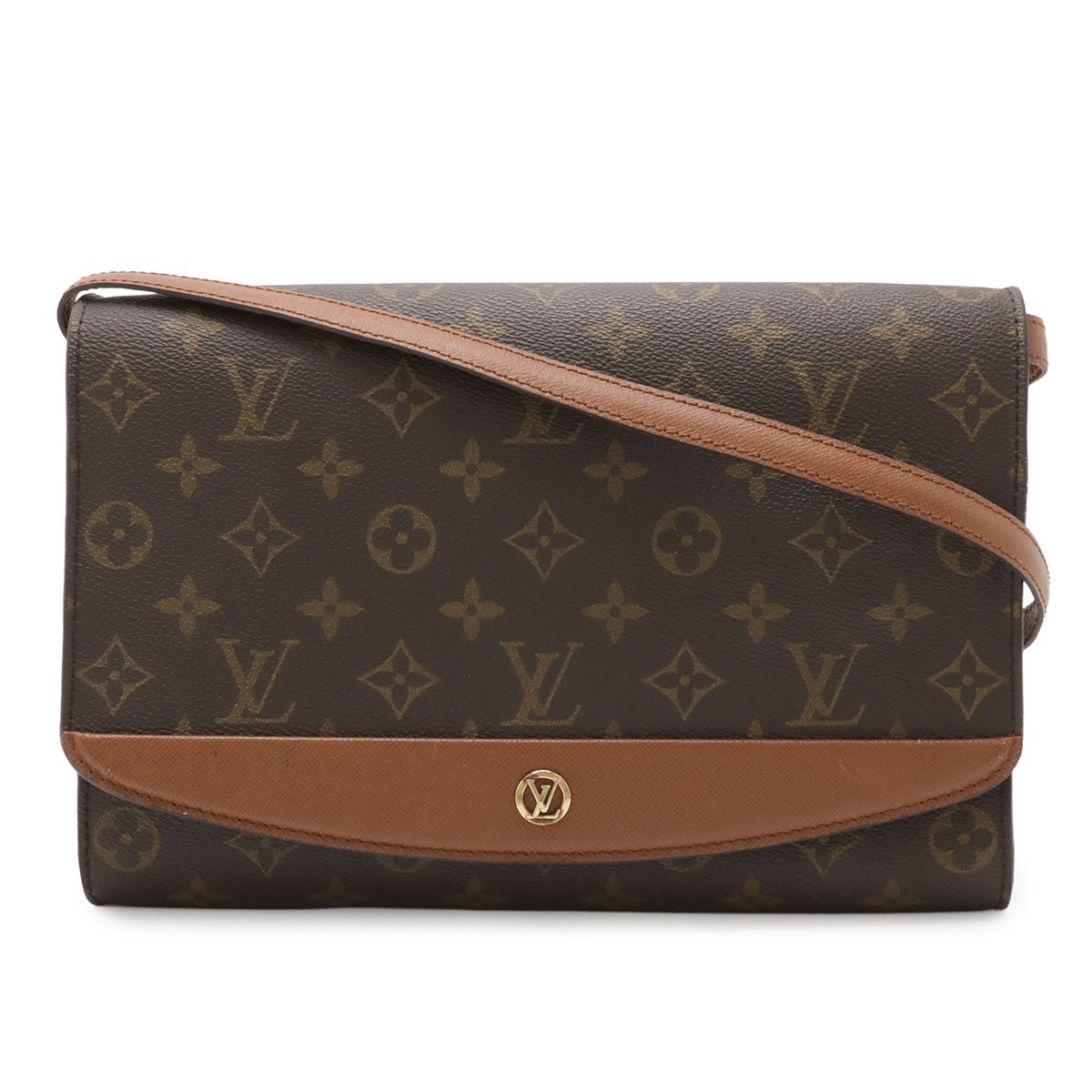 Louis Vuitton Monogram Bordeaux Shoulder Bag Crossbody 2-Way Clutch