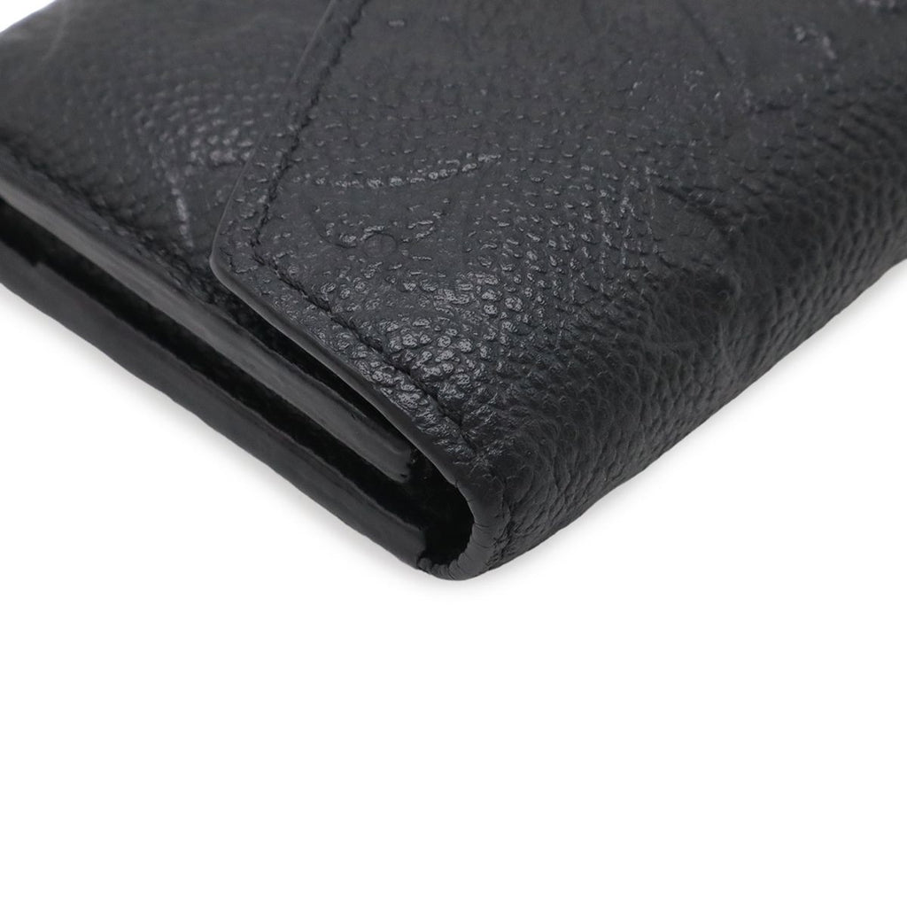 Louis Vuitton Monogram Empreinte Portefeuille Zoe Trifold Wallet Noir Black Gold — view 3